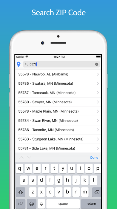ZIP Code USA screenshot 1