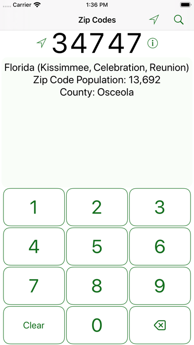 Zip Codes screenshot 4
