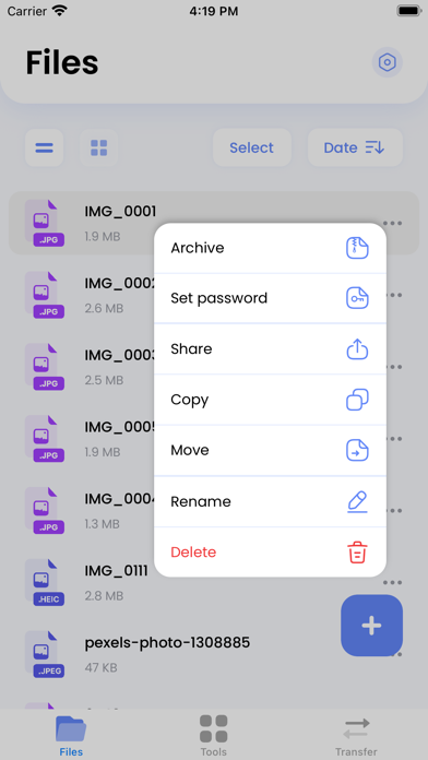 Zip File Archiver: Zip & Unzip screenshot 3