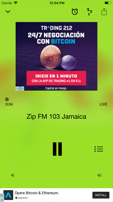 Zip FM 103 Jamaica screenshot 3