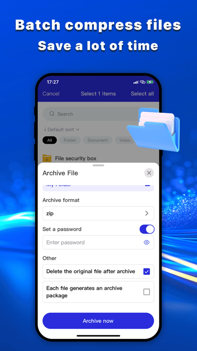 Zip & RAR & 7z File Extractor screenshot 1
