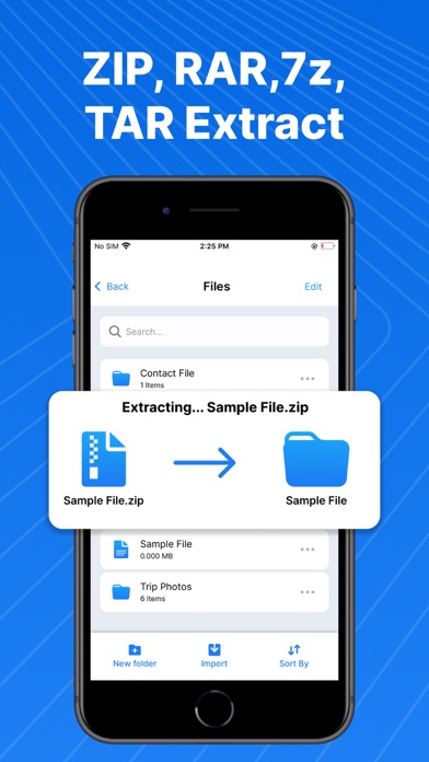 Zip & RAR Extractor - Unzip 7z screenshot 4