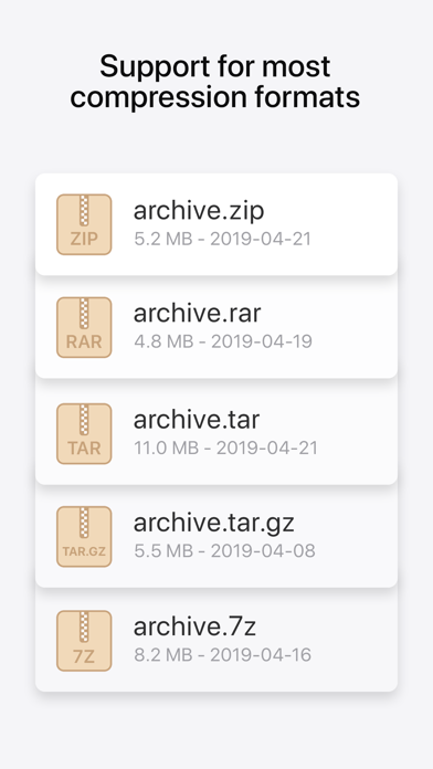 Zip & Rar screenshot 4