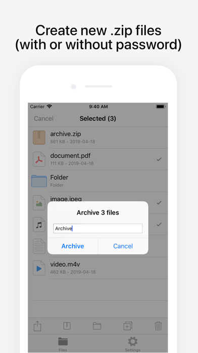 Zip & Rar screenshot 2