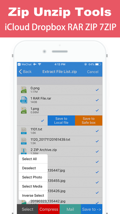 ZipArchiver- RAR Zip File Tool screenshot 5