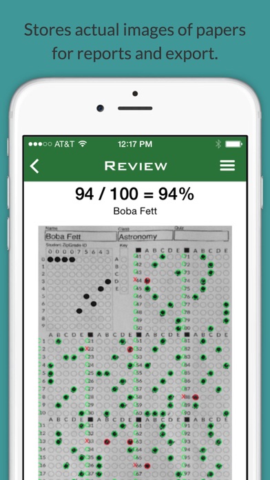 ZipGrade screenshot 1