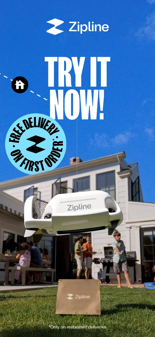 Zipline - Drone Delivery screenshot 1