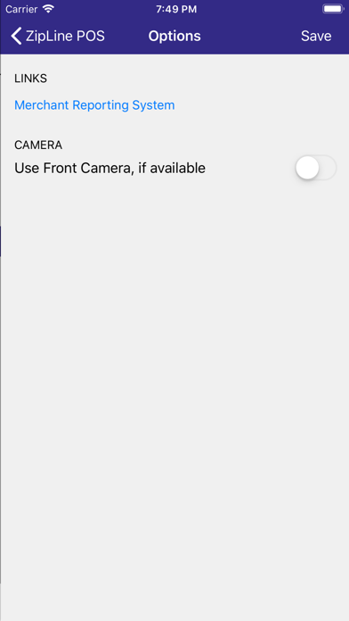 ZipLine POS screenshot 1