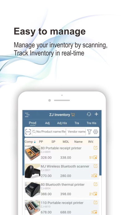 ZJ Inventory screenshot 2