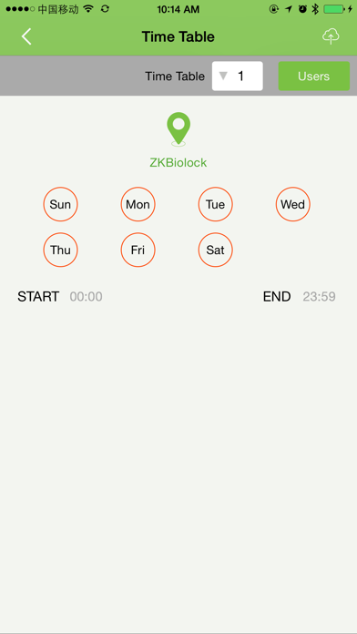 ZKBioBT screenshot 1