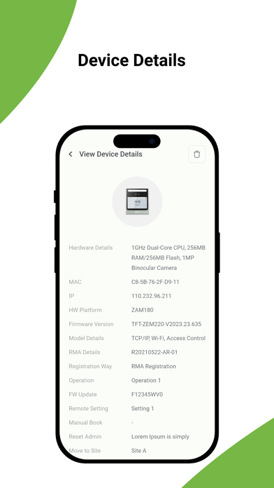 ZKBioiCare screenshot 5