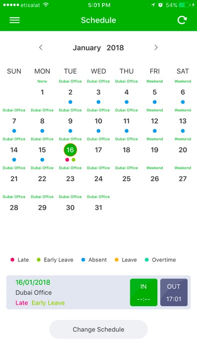 ZKBioTime screenshot 1