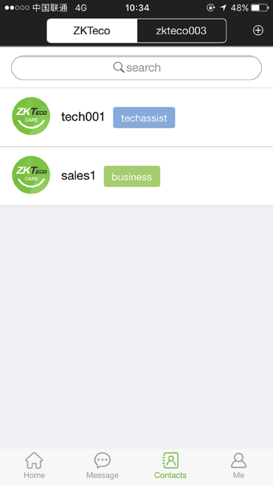 ZKTeco CARE screenshot 1