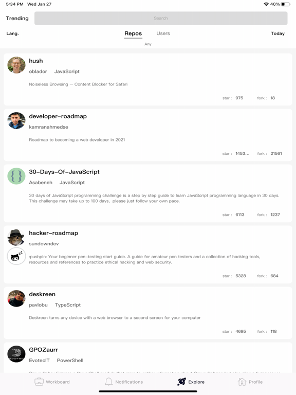 ZLGithubClient screenshot 8