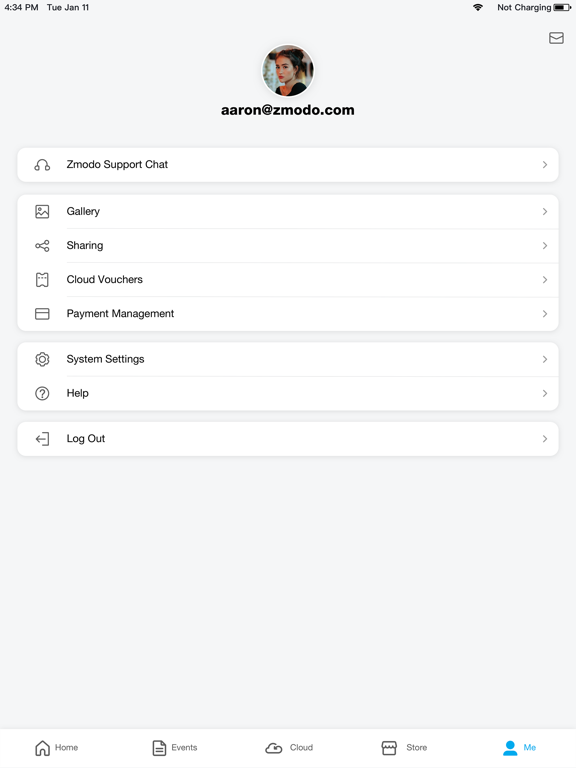 Zmodo screenshot 2