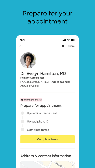 Zocdoc - Find and book doctors screenshot 1