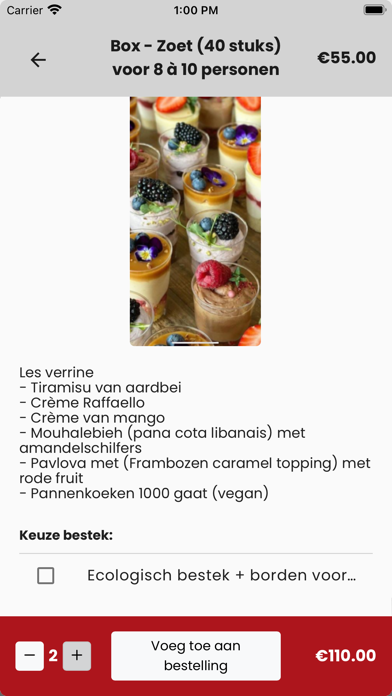 Zoet en Zout Leuven Catering screenshot 1