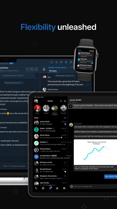 Zoho Cliq - Team Communication screenshot 1