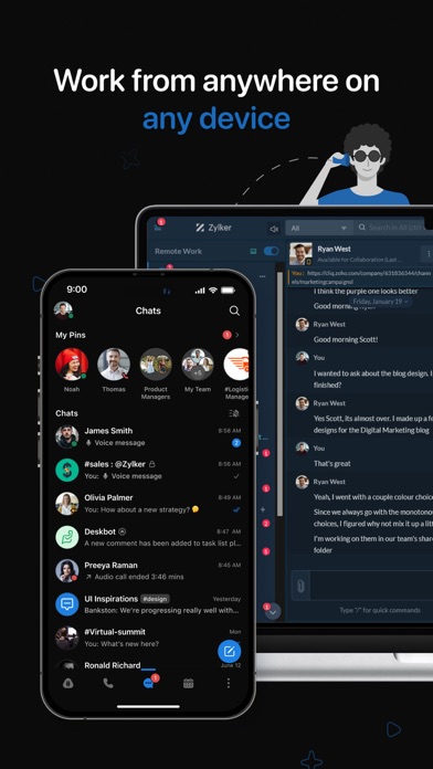 Zoho Cliq - Team Communication screenshot 2