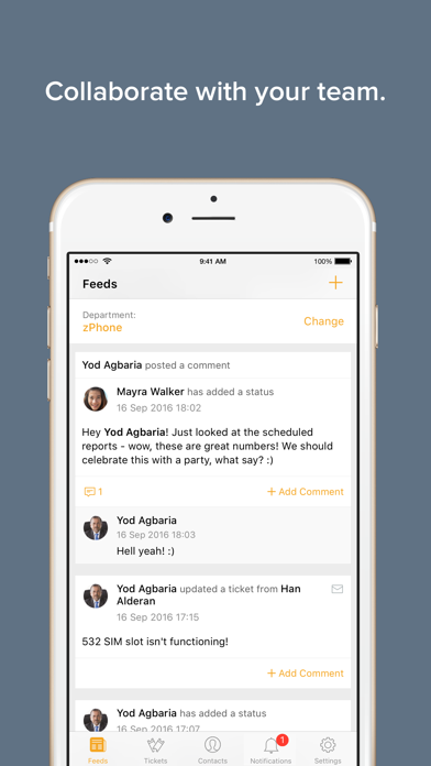 Zoho Desk screenshot 1