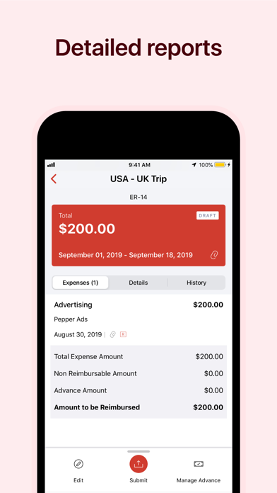 Zoho Expense: Travel & Expense screenshot 3