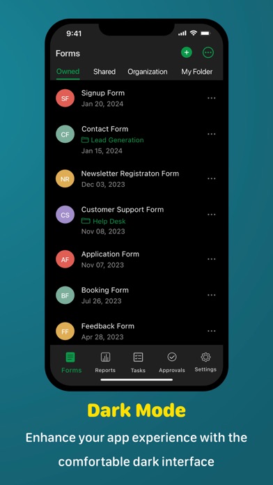 Zoho Forms: Build mobile forms screenshot 1