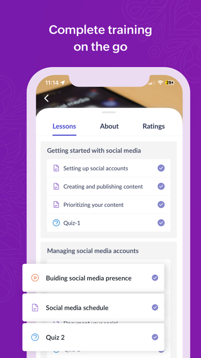 Zoho Learn screenshot 3