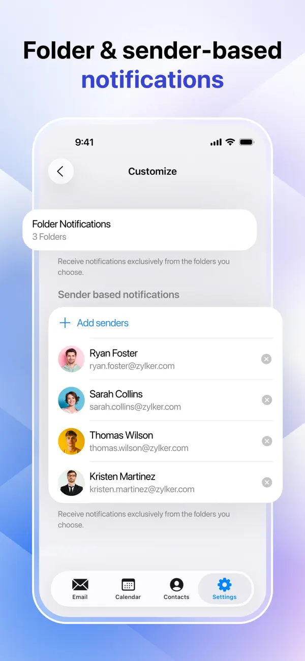 Zoho Mail - Email and Calendar screenshot 2