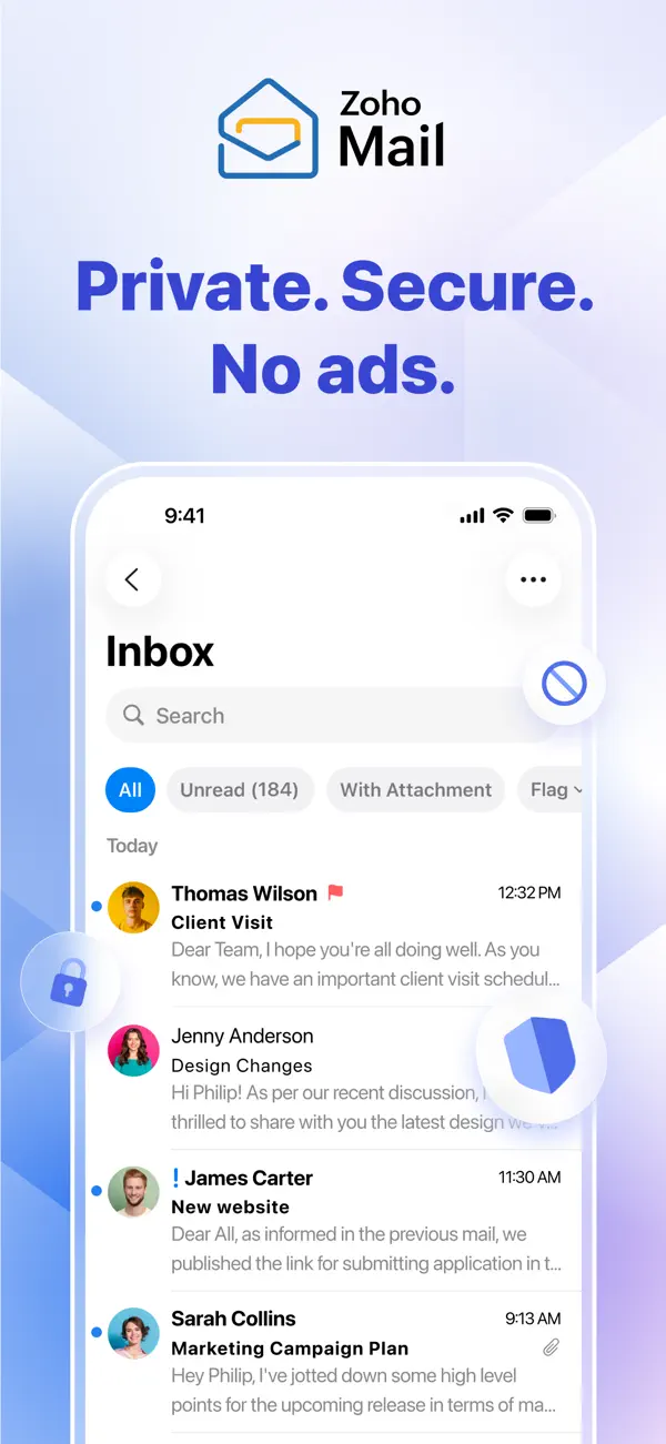 Zoho Mail - Email and Calendar screenshot 6