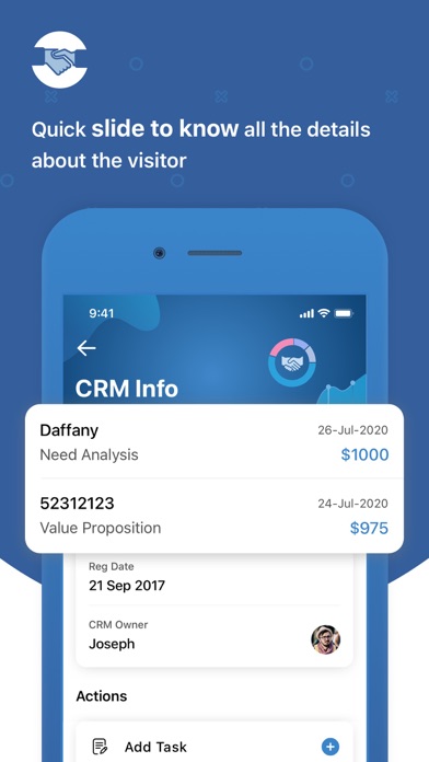 Zoho SalesIQ - Live Chat App screenshot 3
