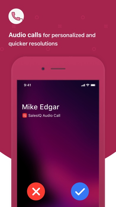 Zoho SalesIQ - Live Chat App screenshot 2
