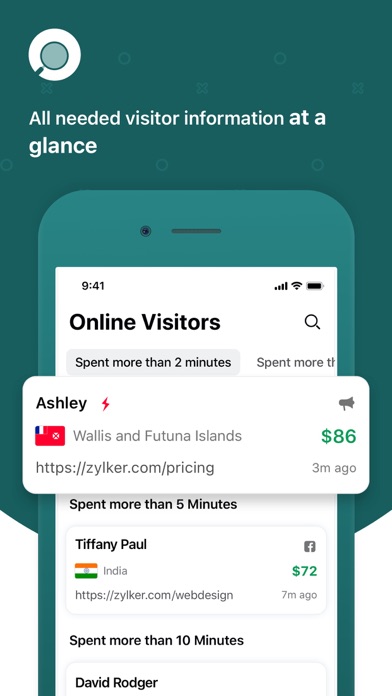 Zoho SalesIQ - Live Chat App screenshot 5