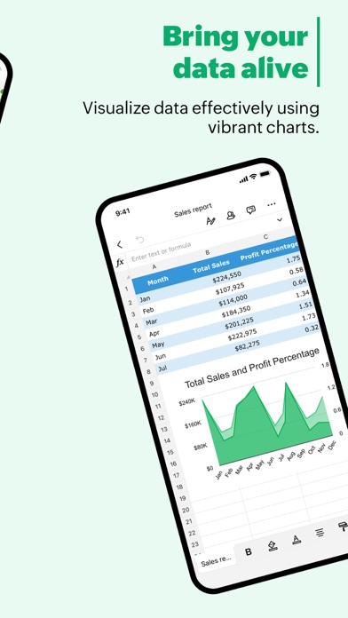 Zoho Sheet: Spreadsheet App screenshot 4