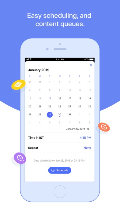 Zoho Social screenshot 4