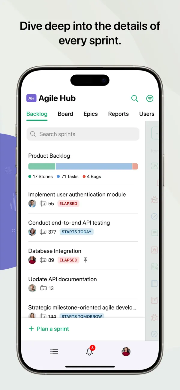 Zoho Sprints screenshot 3
