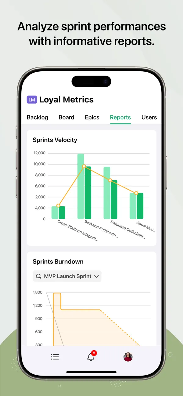Zoho Sprints screenshot 1