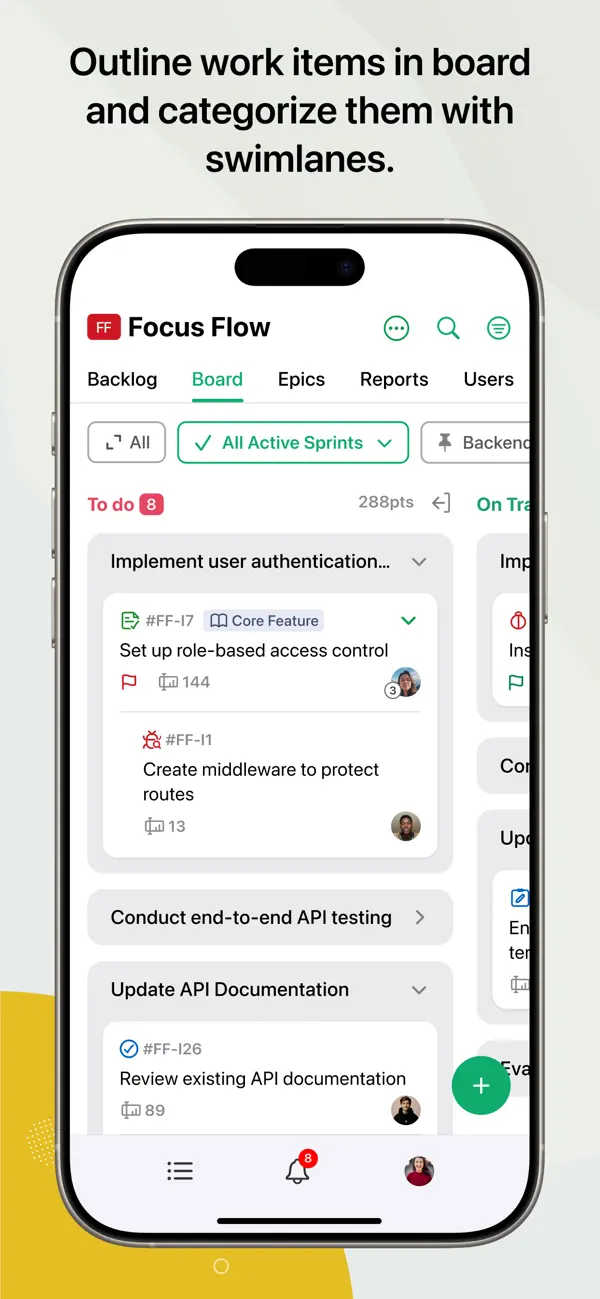 Zoho Sprints screenshot 2