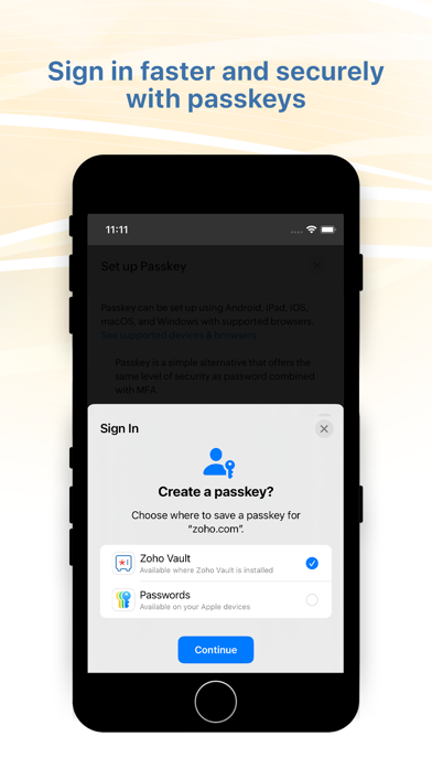 Zoho Vault - Password Manager screenshot 1