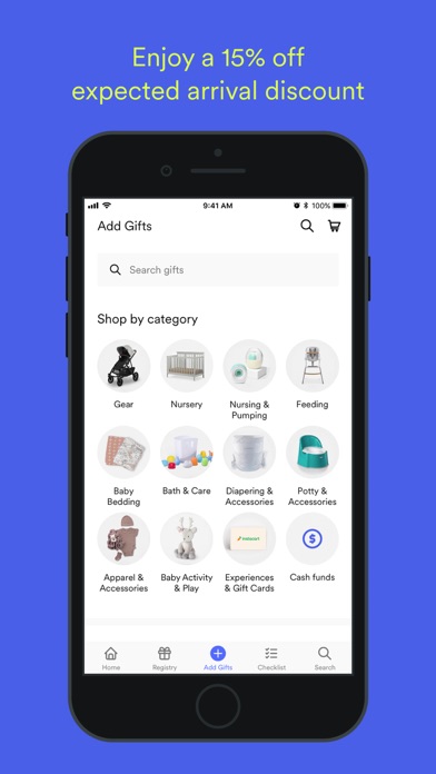 Zola Baby Registry screenshot 2