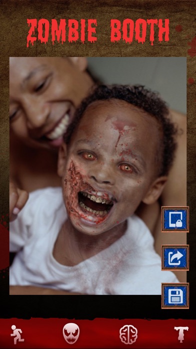 Zombie Games - Face Makeup Cam screenshot 3