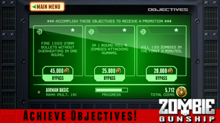 Zombie Gunship Free: Gun Down Zombies screenshot 1