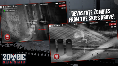 Zombie Gunship: Gun Down Zombies screenshot 2