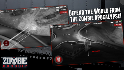 Zombie Gunship: Gun Down Zombies screenshot 4
