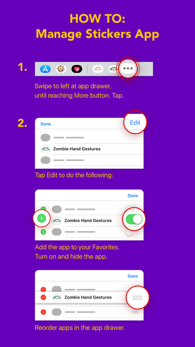 Zombie Hand Gestures screenshot 1