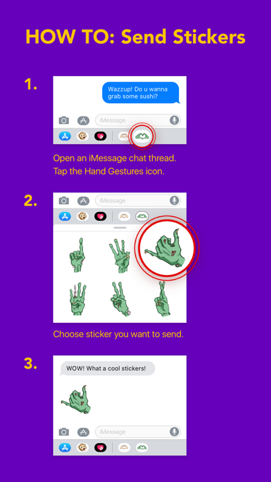 Zombie Hand Gestures screenshot 2