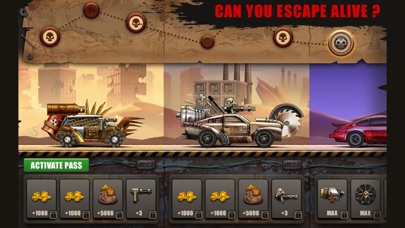 Zombie Hill Racing: Earn Climb screenshot 1