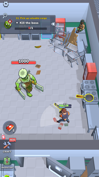 Zombie Slasher: Survival RPG screenshot 1