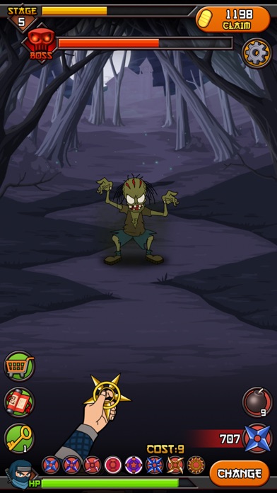 Zombies vs Ninja screenshot 4