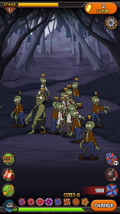Zombies vs Ninja screenshot 5