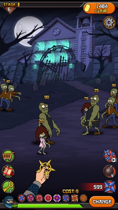 Zombies vs Ninja screenshot 3